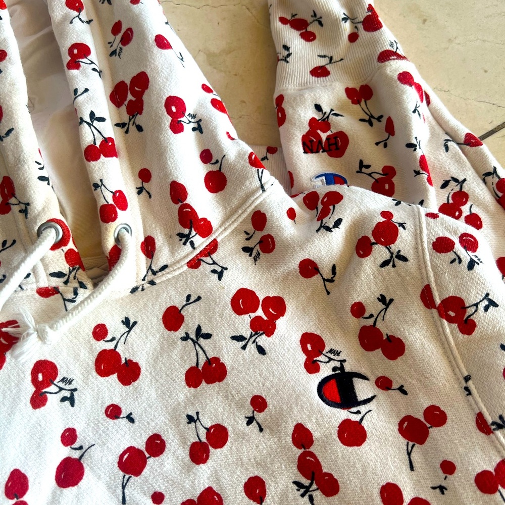 Limited Edition UO x Champion Cherry Sweatshirt